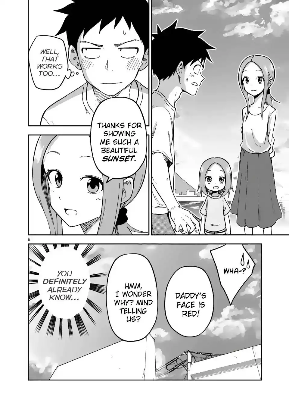 Karakai Jouzu no (Moto) Takagi-san Chapter 185 8